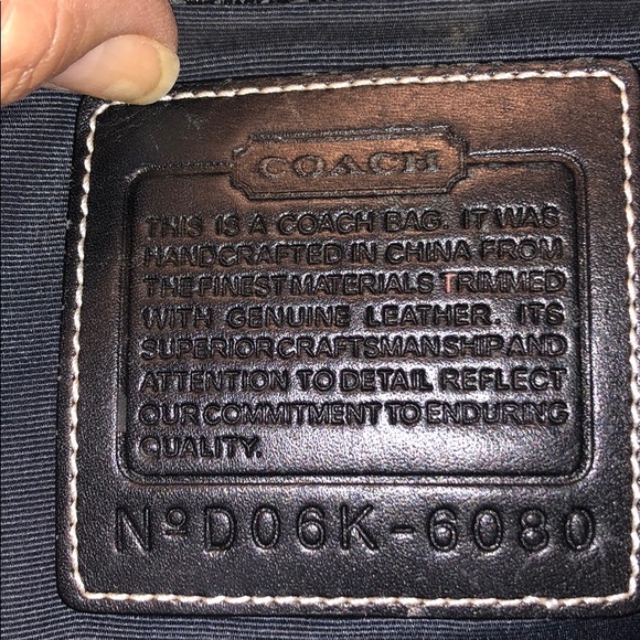 Used backpack by coach size size 14x12x4 - Picture 7 of 11